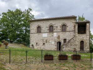 Ferme historique à Caprese Michelangelo avec piscine