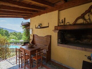 Casa de campo Aulla Grabación al aire libre 5