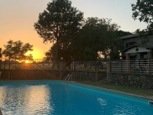 Bauernhof Bauernhaus in Bagnoregio mit Pool - Lubriano - image1