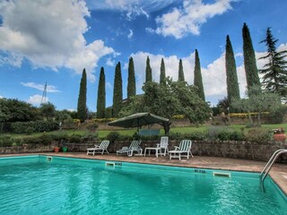 Villa Allerona Grabación al aire libre 8