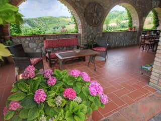 Villa Allerona Grabación al aire libre 13