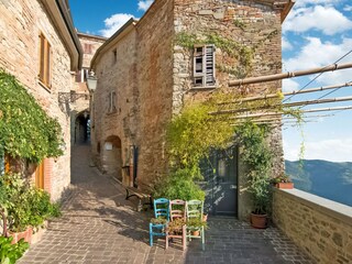 Casa de campo Monte Santa Maria Tiberina Entorno 37