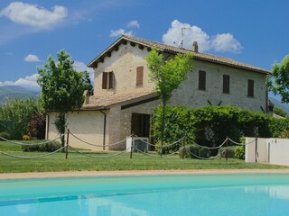 Ferienhaus Montefalco Außenaufnahme 11