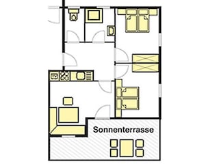 Holiday apartment Unterburg - Klopeiner See Floor Plan 15