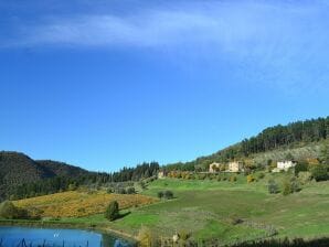 Vrijstaand, luxe vakantiehuis op wijngaard met zwembad en uitzicht over Toscane - Londen - image1