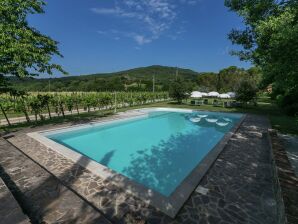 Maison de vacances vintage, piscine au bord du lac à Bucine - ambre - image1