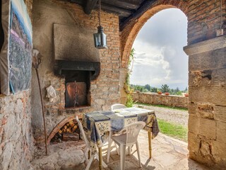 Casa de campo Pian di Scò Grabación al aire libre 7
