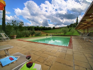 Boerderij Bucine Buitenaudio-opname 17