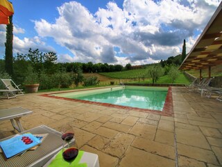 Farmhouse Bucine Outdoor Recording 12