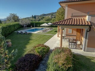 Villa Loro Ciuffenna Grabación al aire libre 8