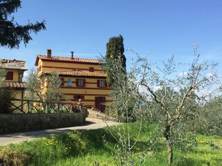 Casa de campo Pian di Scò Grabación al aire libre 4