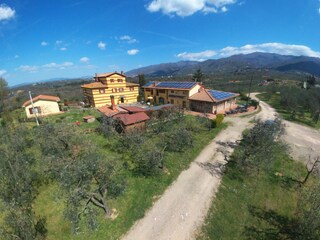 Casa de campo Pian di Scò Grabación al aire libre 11
