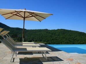 Apartamento en casa de vacaciones de piedra con piscina en Anghiari - Caprese Miguel Ángel - image1