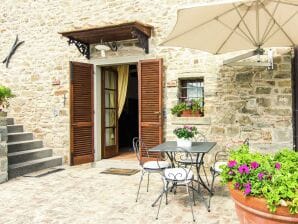 Ferienhaus Komfortables Apartment bei Cortona mit eigenem Loungebereich - Cortona - image1