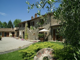 Ferienhaus Cortona Außenaufnahme 9