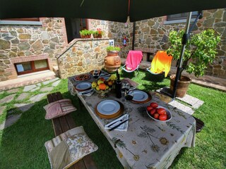 Casa de vacaciones Lucignano Grabación al aire libre 18
