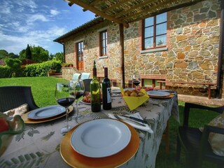 Casa de vacaciones Lucignano Grabación al aire libre 8