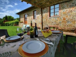 Ferienhaus Schöne Wohnung in Lucignano mit Gemeinschaftspool - Lucignano - image1