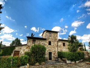 Apartment Wohnung in einem Bauernhaus mit Patio - Radda in Chianti - image1