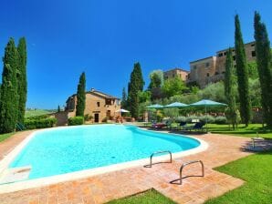 Bauernhof Schönes Bauernhaus in Montalcino mit Schwimmbad - Buonconvento - image1