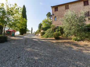 Bauernhof 360 Grad Blick über die toskanischen Hügel. - Buonconvento - image1