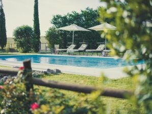 Eingerichtetes Ferienhaus in Spedaletto Italien mit Pool - Castiglione d'Orcia - image1