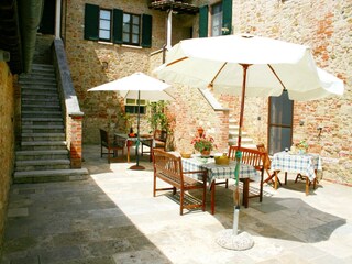 Bauernhof Asciano Außenaufnahme 2