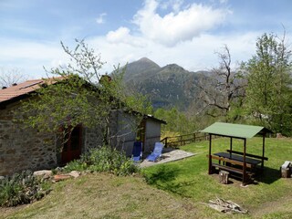 Vakantiehuisje Bagni di Lucca Buitenaudio-opname 2