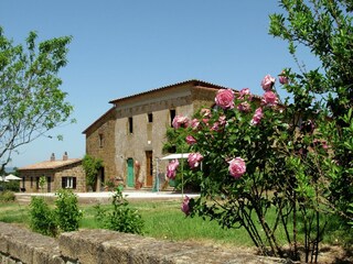 Casa de campo Sorano Grabación al aire libre 1