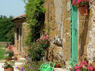 Casa de campo Sorano Grabación al aire libre 11