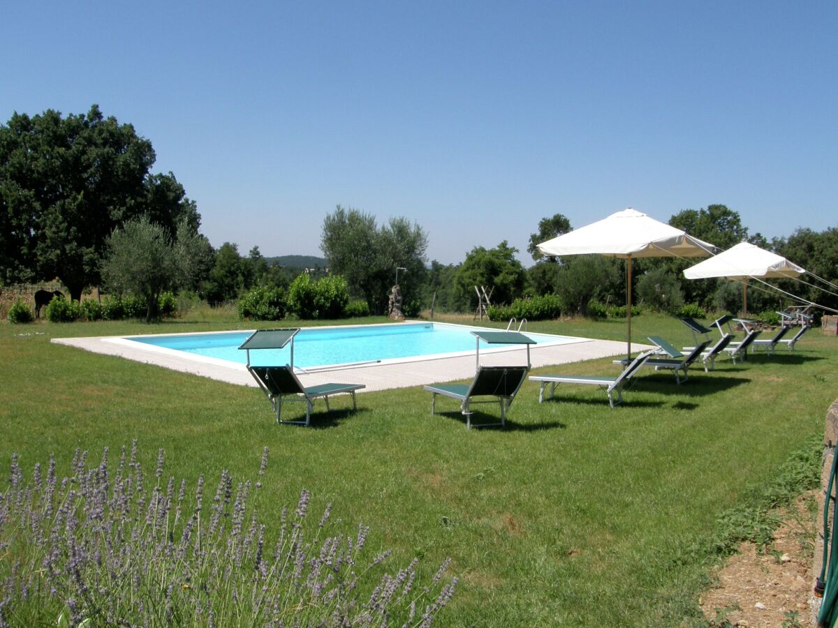 Casa de campo Sorano Grabación al aire libre 1