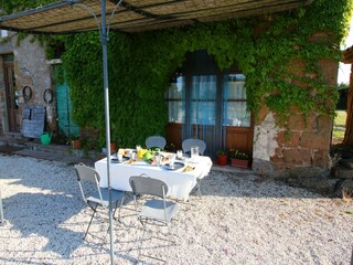 Casa de campo Sorano Grabación al aire libre 2