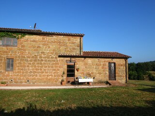 Casa de campo Sorano Grabación al aire libre 2