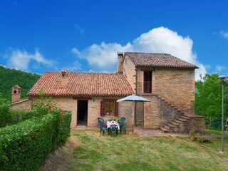 Landhaus Mercatello sul Metauro Außenaufnahme 1