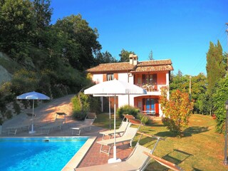 Villa Acqualagna Grabación al aire libre 9