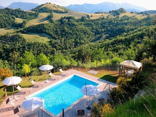 Villa Acqualagna Grabación al aire libre 11