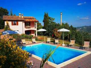 Villa Acqualagna Registrazione all'aperto 6