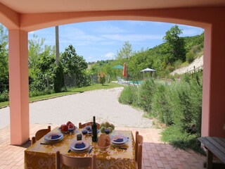 Villa Acqualagna Grabación al aire libre 7