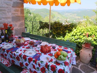 Casa de vacaciones Apecchio Grabación al aire libre 14