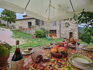 Bauernhof Apecchio Außenaufnahme 10