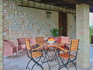 Casa de vacaciones Acqualagna Grabación al aire libre 13
