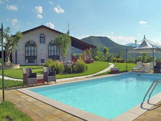 Ferienhaus Acqualagna Außenaufnahme 7