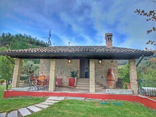 Casa de vacaciones Acqualagna Grabación al aire libre 2