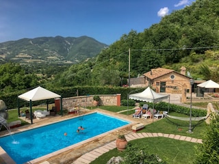 Holiday house Acqualagna Outdoor Recording 11