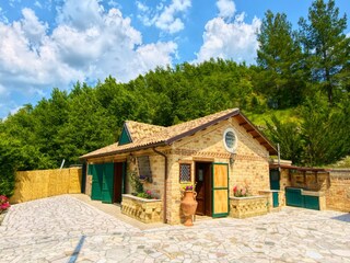 Holiday cottage Acqualagna Outdoor Recording 14
