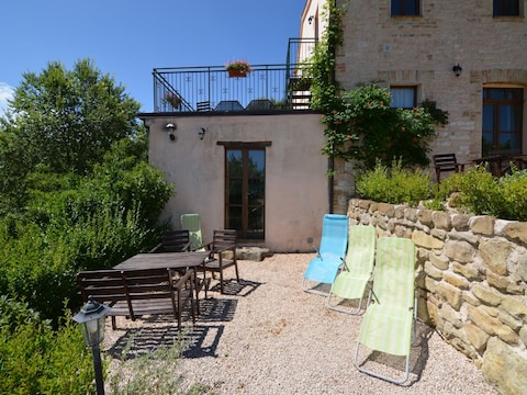 Apartment Ländliche Wohnung in Pergola mit einer schönen Aussicht