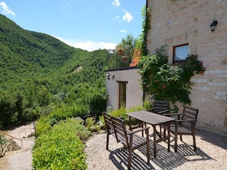 Cottage Pergola Außenaufnahme 1