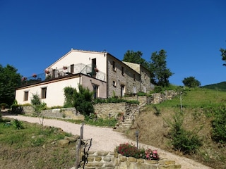 Cottage Pergola Außenaufnahme 2