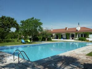 Ferienhaus Quinta in Montemor mit Pool und Burgblick - Montemor-o-Novo - image1