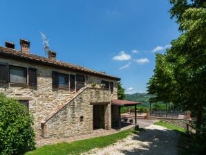 Maison de vacances Ferme chic, vue sur colline à Fratticiola Selvatica, Italie - Gubbio - image1